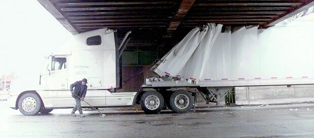 Truck-eating bridge